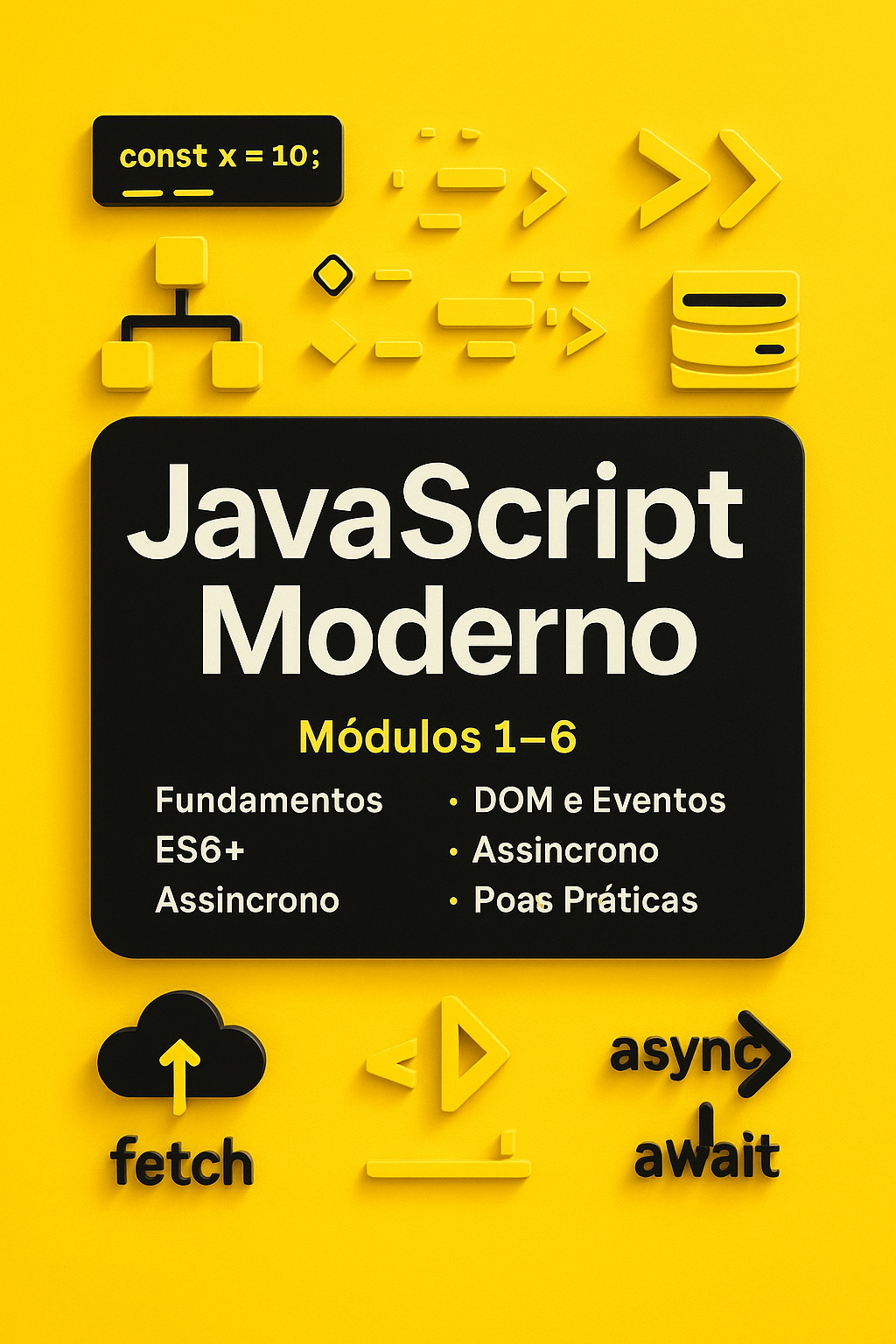 Capa do ebook JavaScript Moderno
