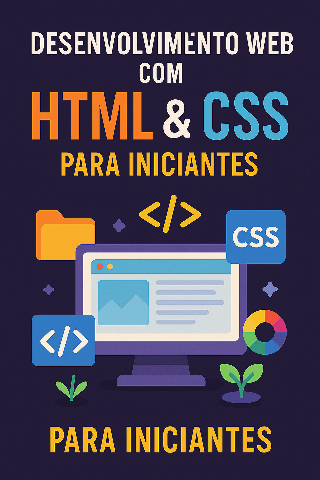 Capa do eBook HTML e CSS